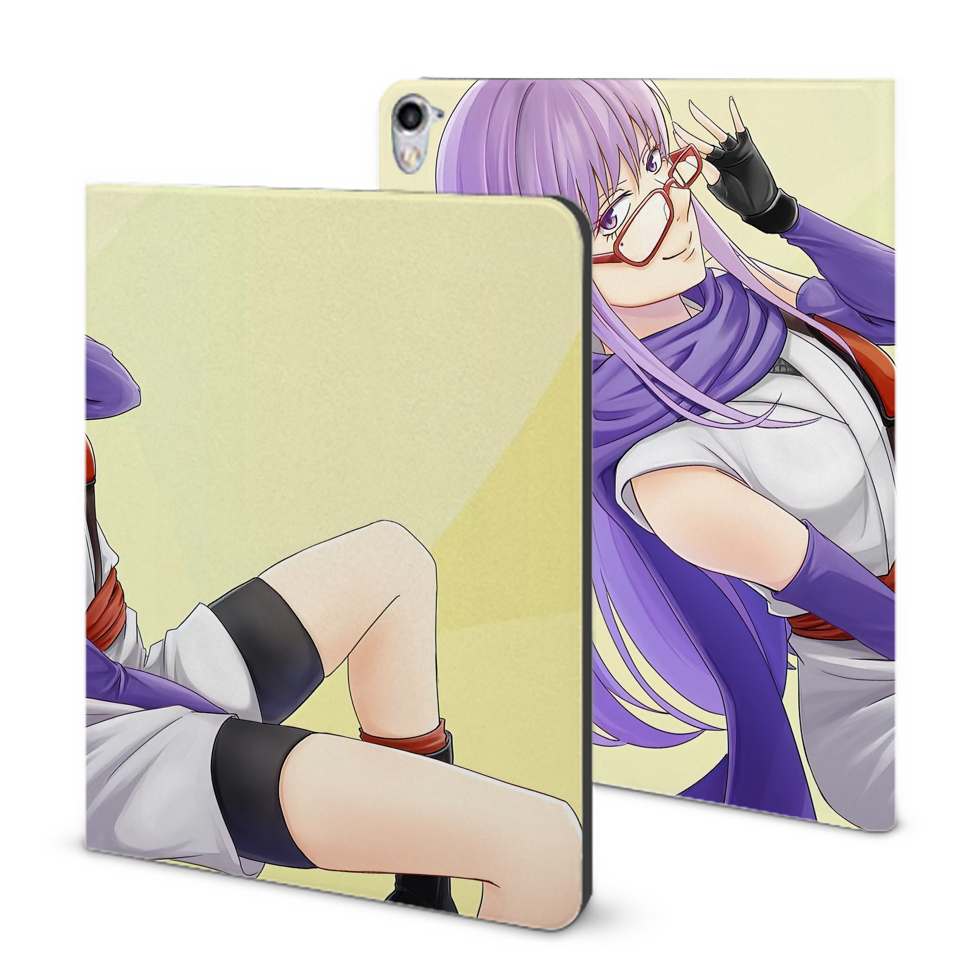 ぎんたま 坂田銀時（さかたぎんとき） 神楽 志村新八（しむら しんぱち） GINTAMA Sakata Gintoki Kagura Shimura Shinpachi IPad ケース ブック型 PUレザー TPU 耐衝撃 軽量 薄型 ペン収納なし 全面保護 IPad 各モデル対応